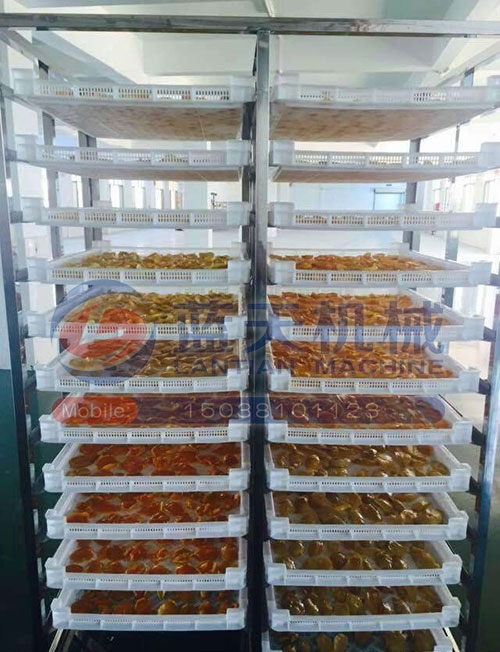 福建空氣能熱泵烘干機(jī)用戶現(xiàn)場