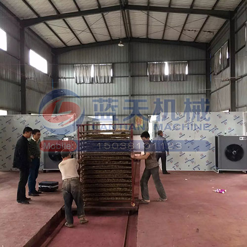 湖北水果烘干機(jī)安裝現(xiàn)場